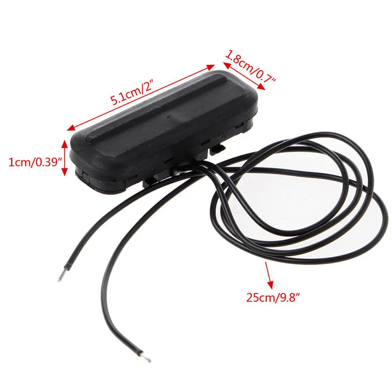 Высокое качество Черный freeh потягивающий переключатель багажника с проводом