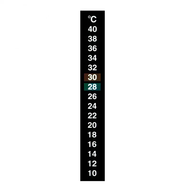 

1 шт., клейкая лента-термометр для аквариума, 10-40 градусов