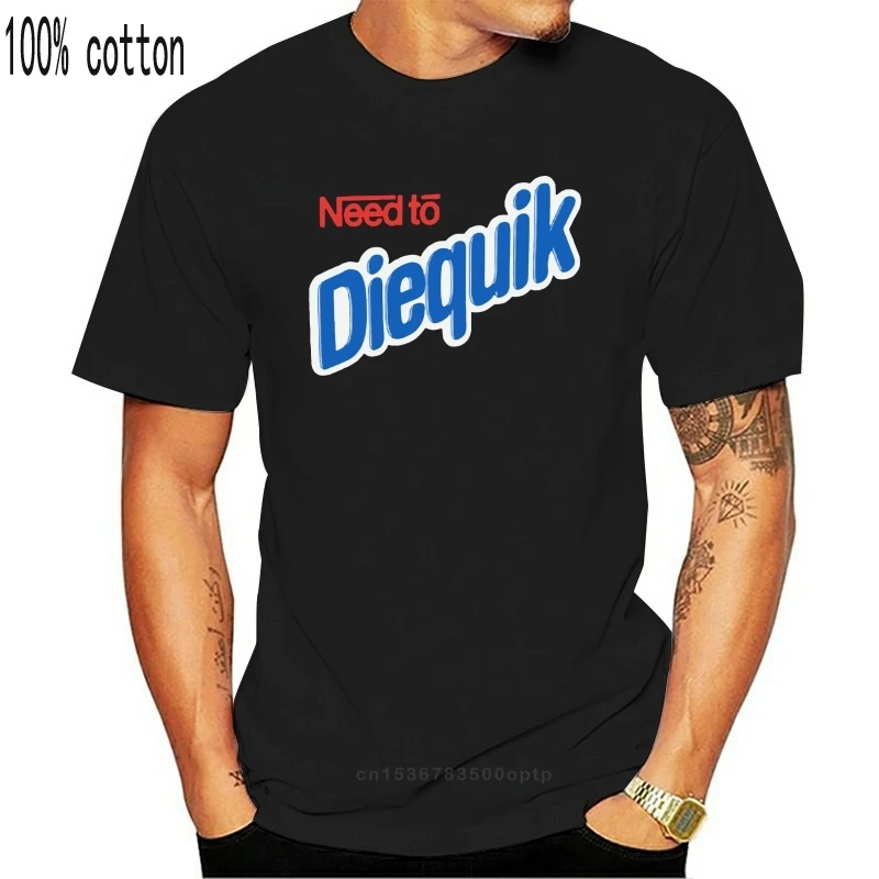 Футболка с надписью Need to Diequik футболка Die Quick эмо глубокие ощущения reddit Япония