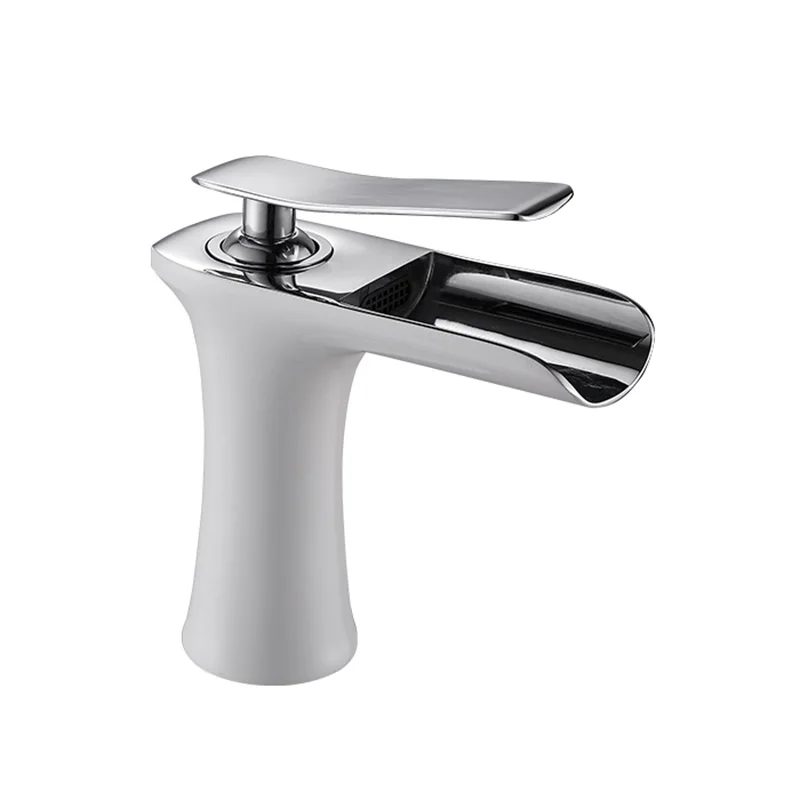 Смесители для раковины водопад смеситель ванной кран с одной ручкой