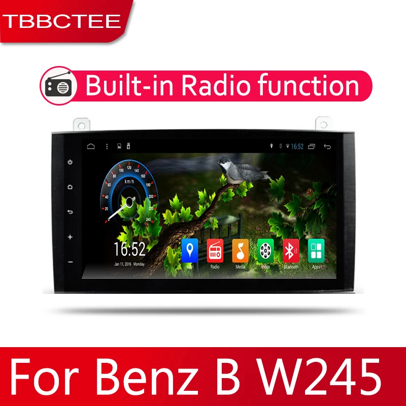 Автомобильная система Android 1080P ips lcd экран для Mercedes Benz B класс W245 B170 B180 B200 2005 ~ 2011