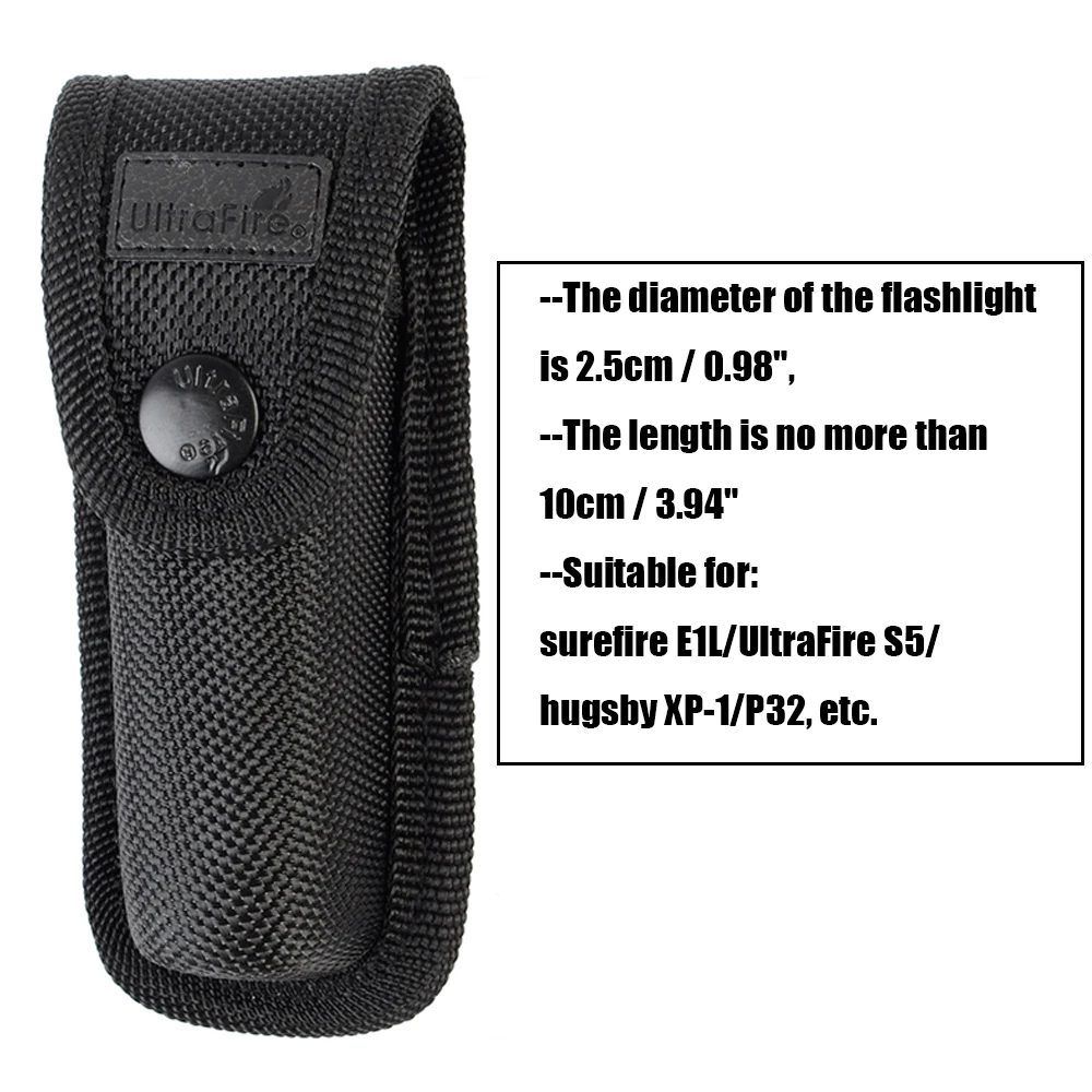 Тактический фонарик Молл поясная кобура на открытом воздухе Охота Пеший Туризм