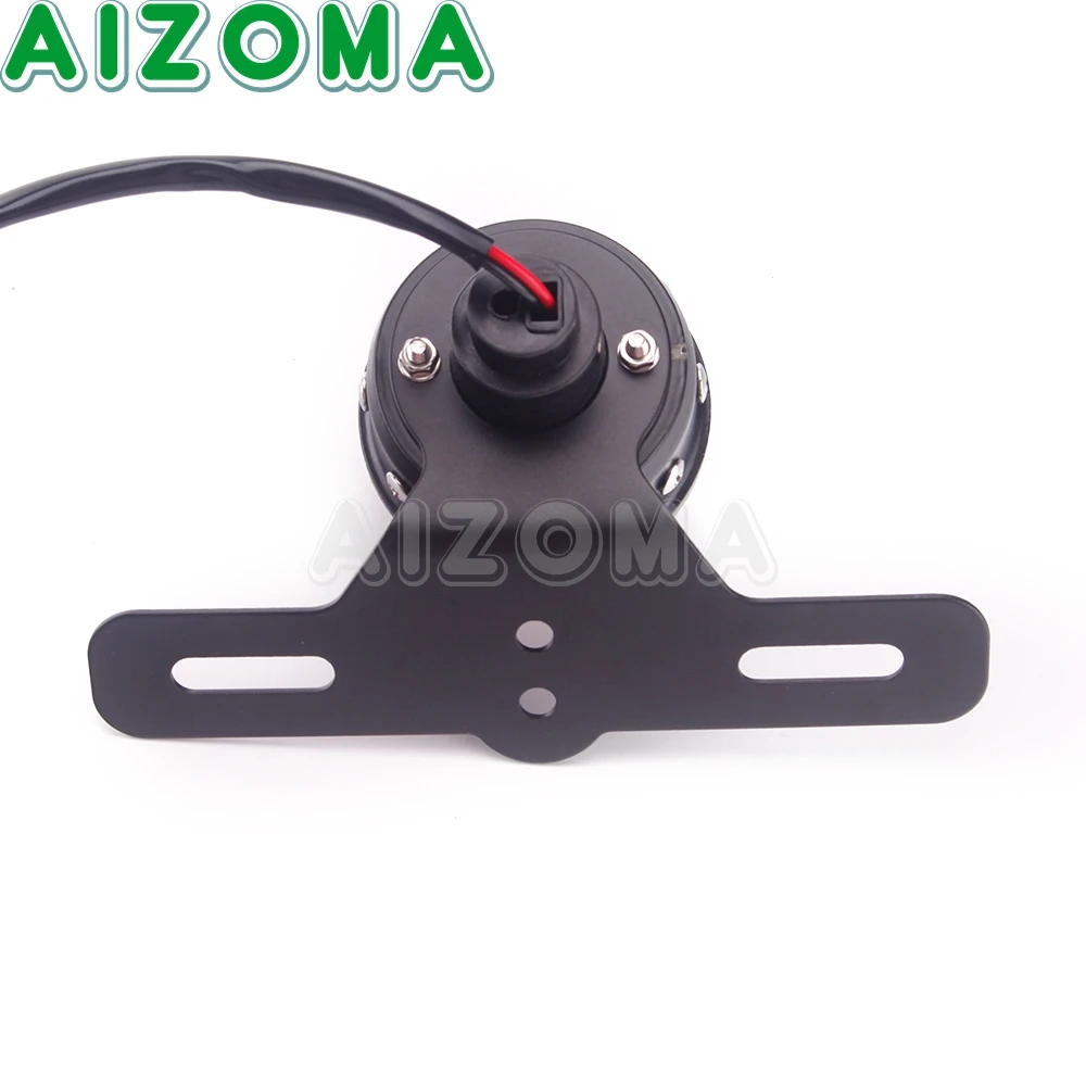 Ретро Красные линзы светодиодный мотоциклетные задние фонари стоп-сигнал