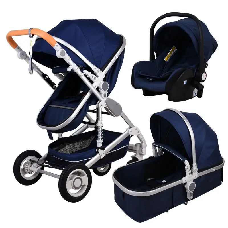 Брендовые высокие Детские коляски 3 в 1 детские светильник стандарт ЕС 1|stroller
