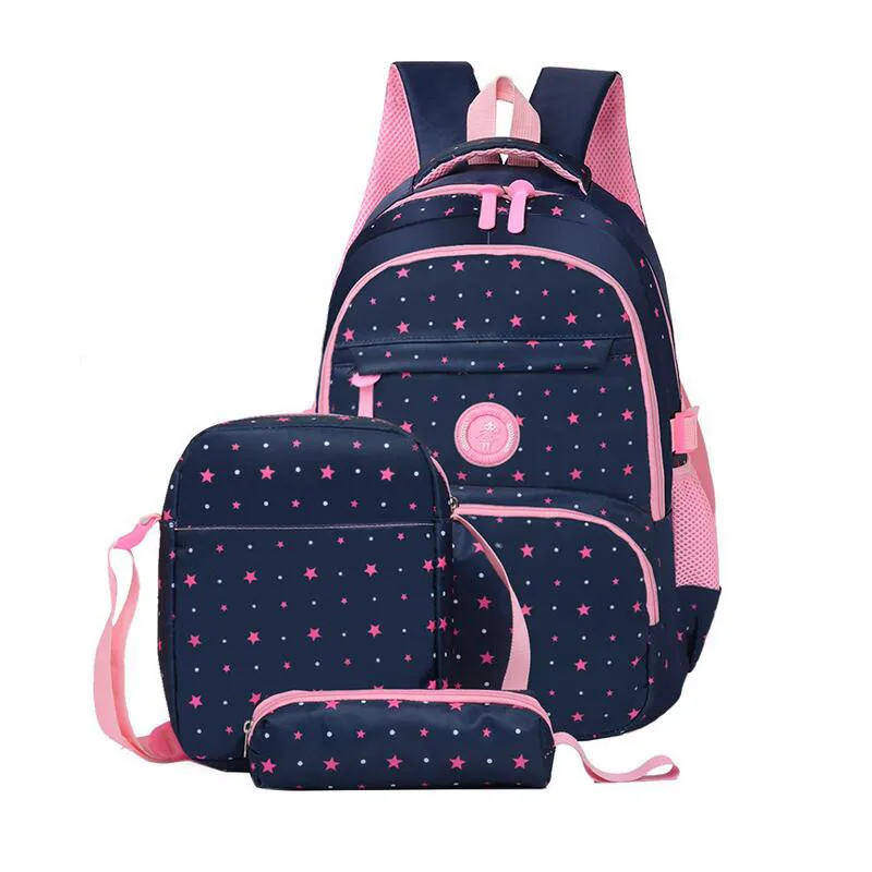 Ортопедические школьные ранцы для девочек подростков модные рюкзаки детей 3