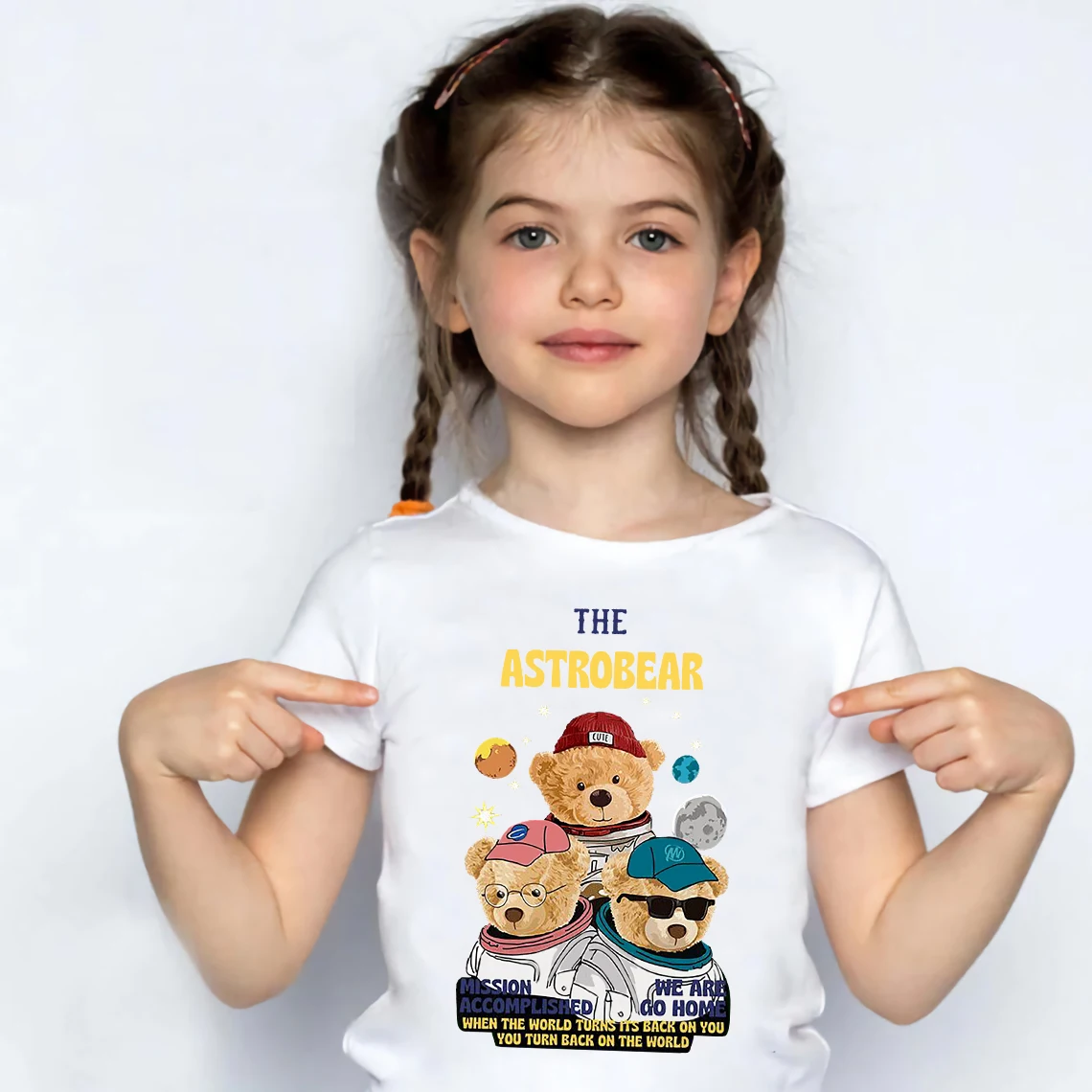 Детская летняя спортивная футболка из 100% хлопка с коротким рукавом и круглым