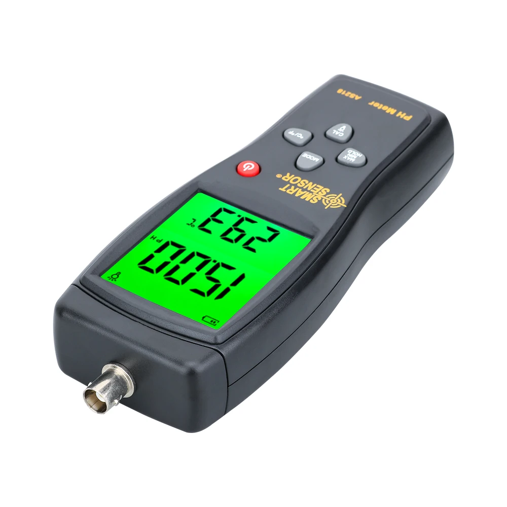 Цифровой рН-метр, рН-метр для почвы, рН-тестер, SmartSensor AS218 0,00~ 14.00pH, измеритель влажности, измеритель кислотности воды