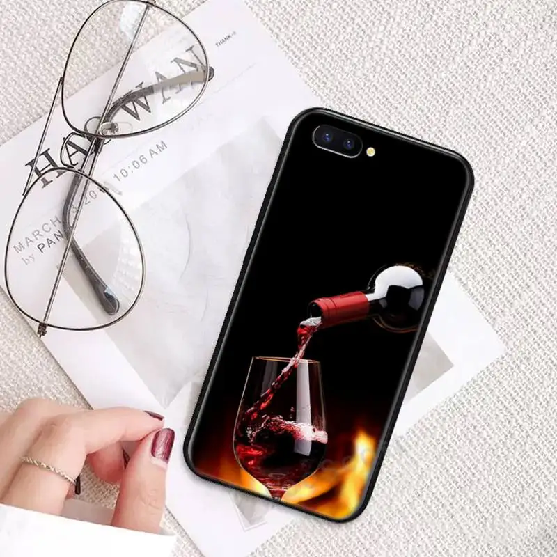 

Drinking Beer Wine fashion Phone Case For OPPO R9 R11 R15 R17 RENO Realme S PLUS Normal 2z 3 5 C2 pro