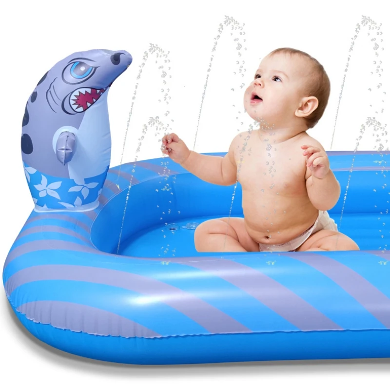 

Fashionable Nice Inflatable Spray Pool Outdoor Sprinkler Game Pad Child Play Water TOYS