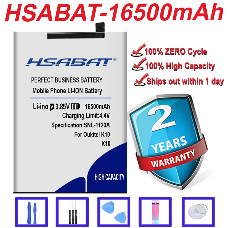 Топ-бренд 100% новый аккумулятор 16500 мАч для Oukitel K10 в наличии |