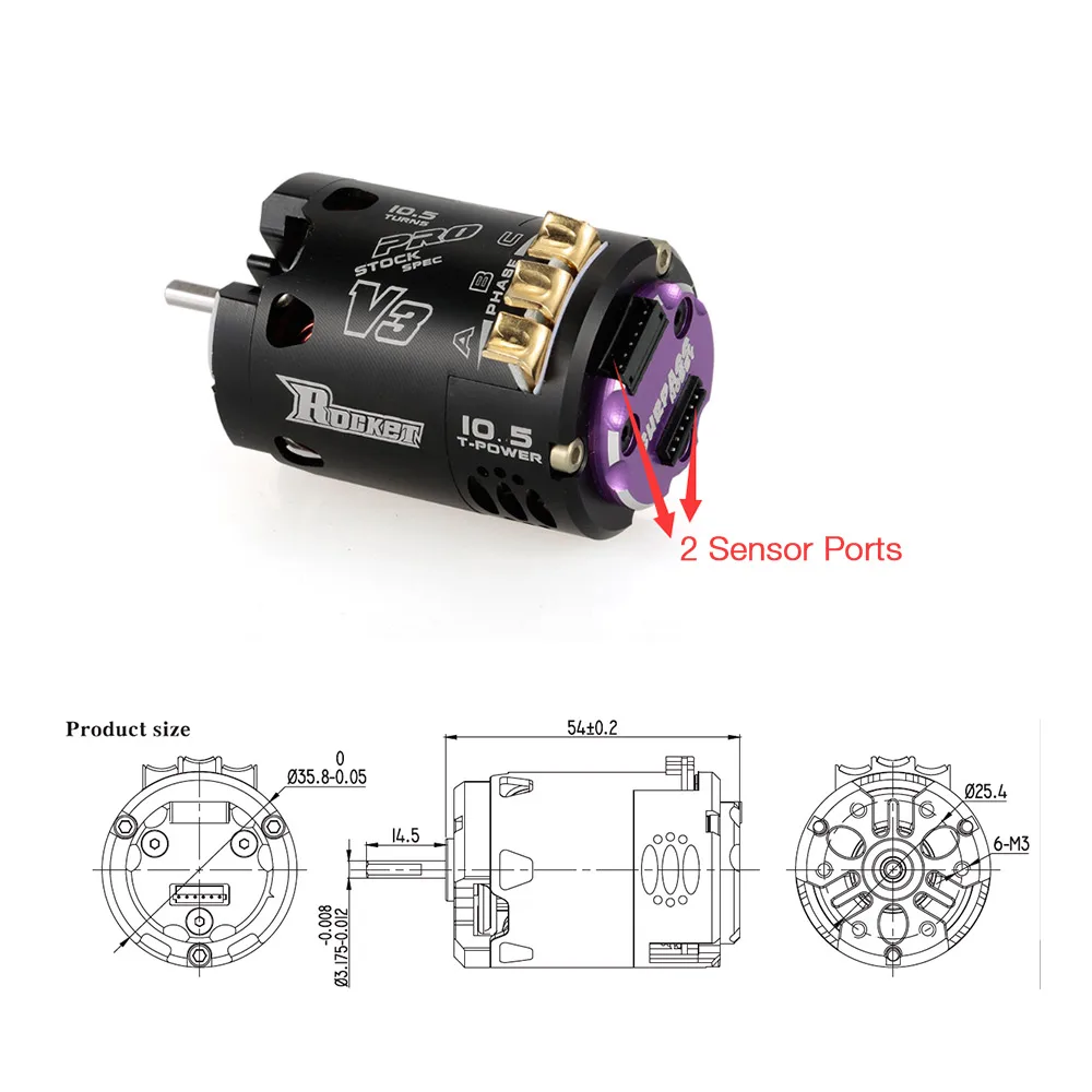 SURPASS HOBBY Rocket V3 540 10 5 т датчиками Радиоуправляемый Дрон с бесщеточным двигателем SPEC