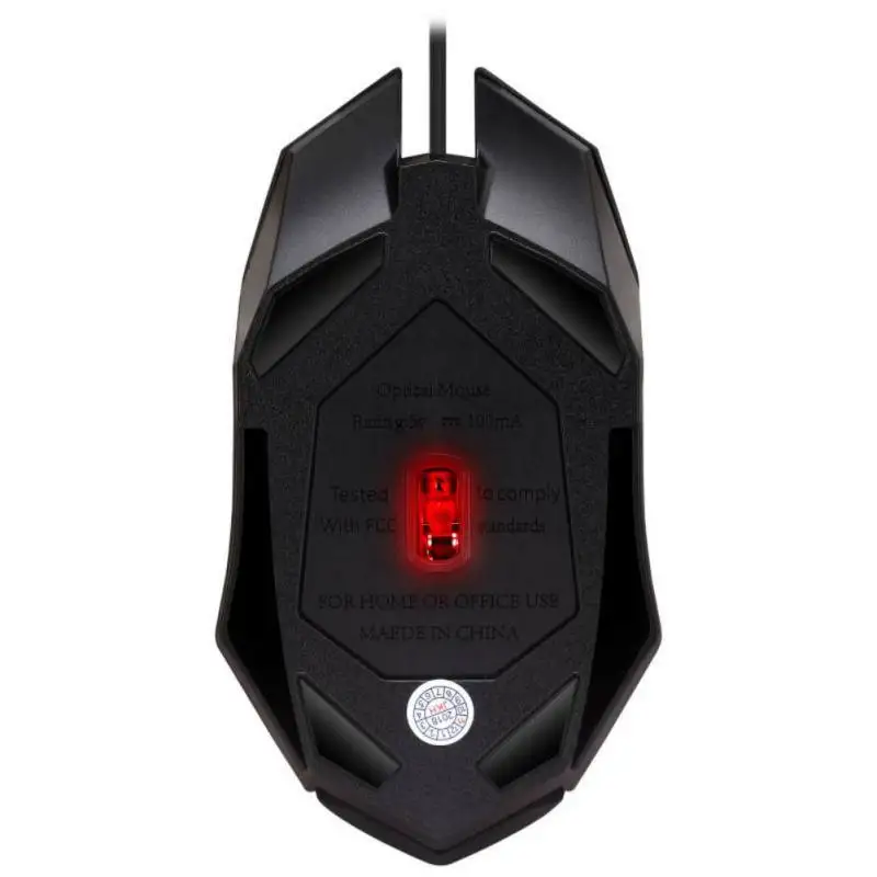 4-Keys Game Mouse USB Wired Mouses Colorful LED Backlight Lights 2400 DPI Adjustable for Cool Gaming Experience |