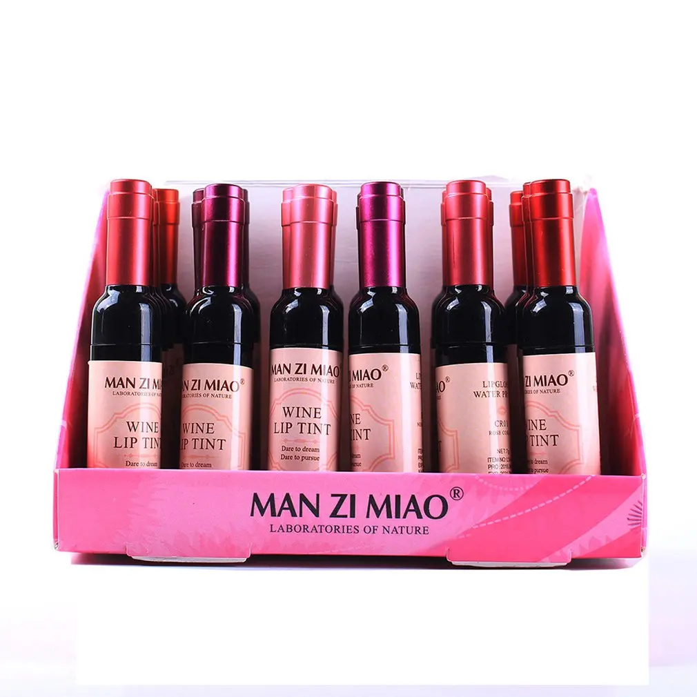 Красное вино губ Жидкость 1 штук в штучной упаковке долго действующее увлажнение