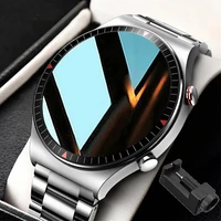 smart watch men 4g music bluetooth call 1 28 inch round screen full touch recording fitness bracelet for ios android watch clock