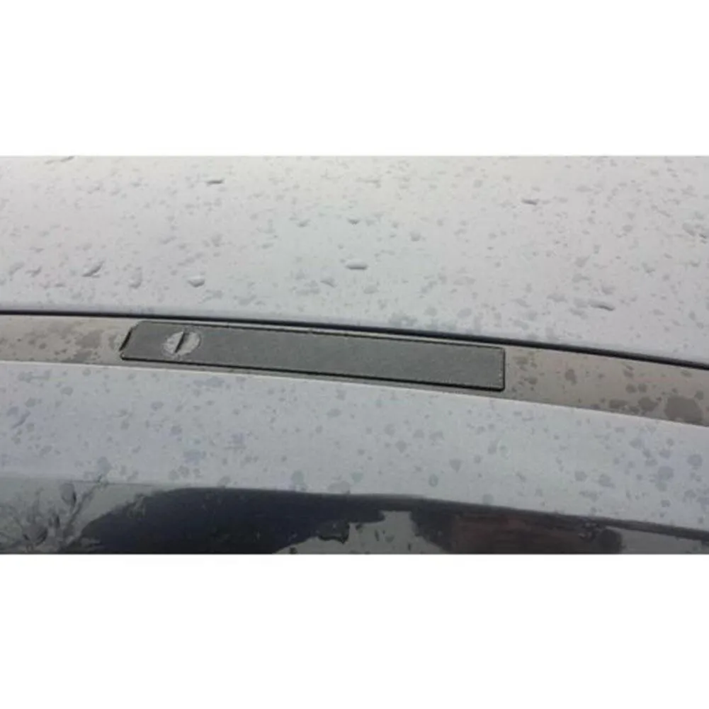 

Rack Roof Rail Cover Replacement Trim 2PCS Accessories Cap Fill Gap Gray