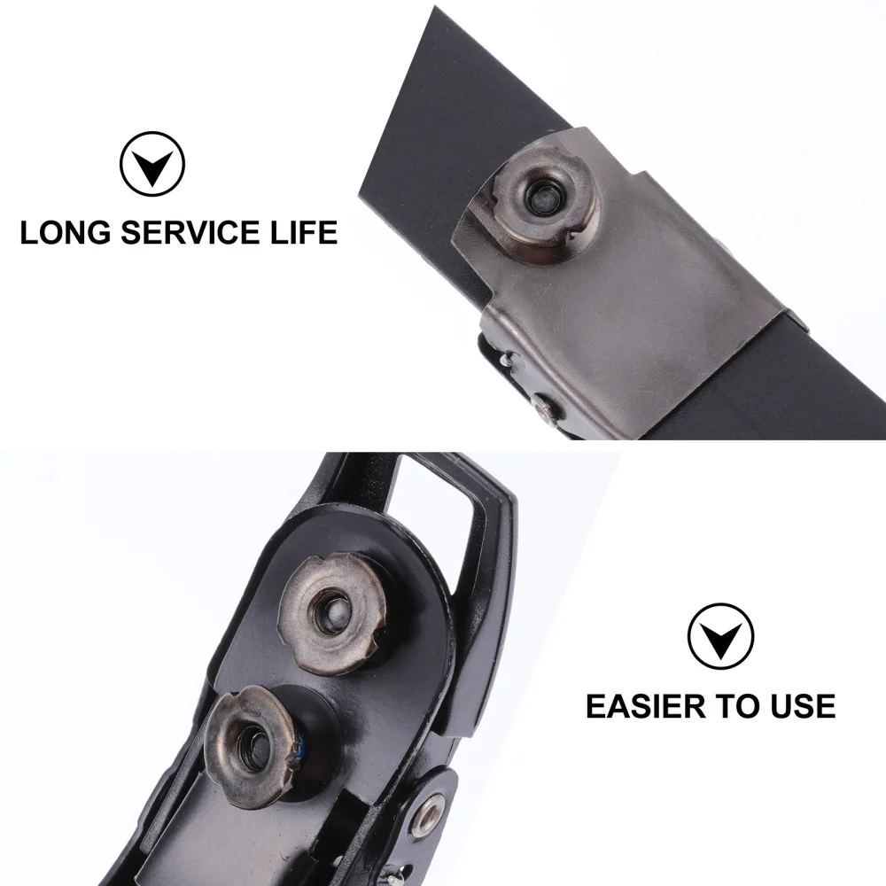 

2pcs Universal Buckle Strap Set Accessories for Adult Child (Black)