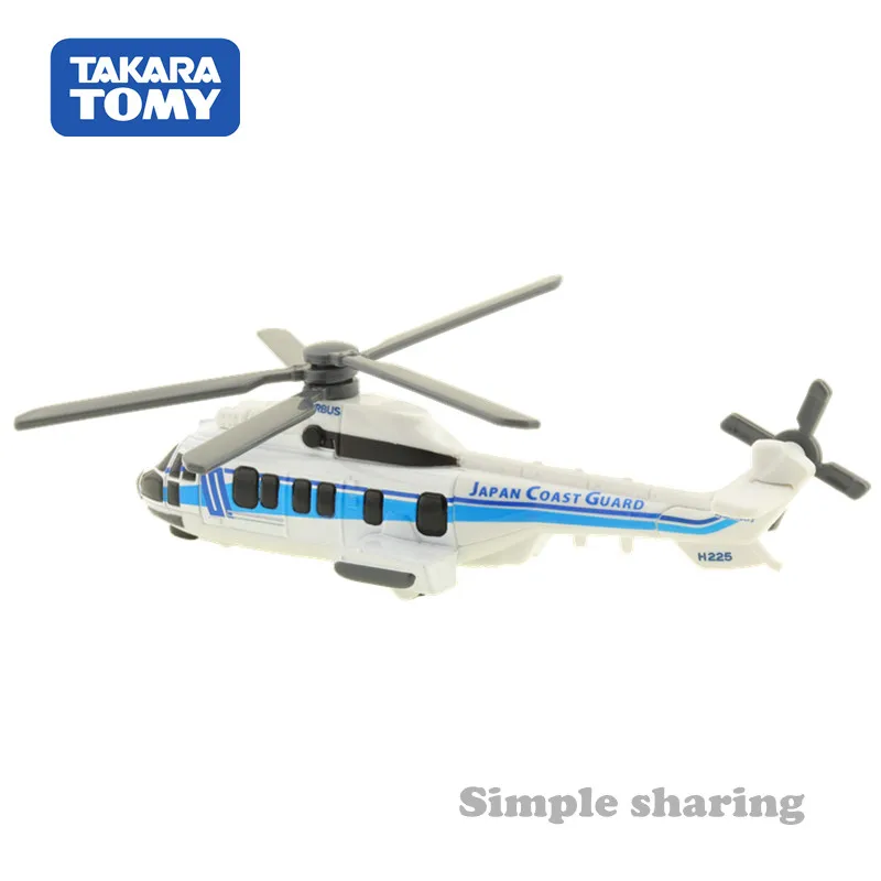 Takara Tomy Tomica #137 береговой охраны супер Пума H225 весы 1/124 автомобиля популярные