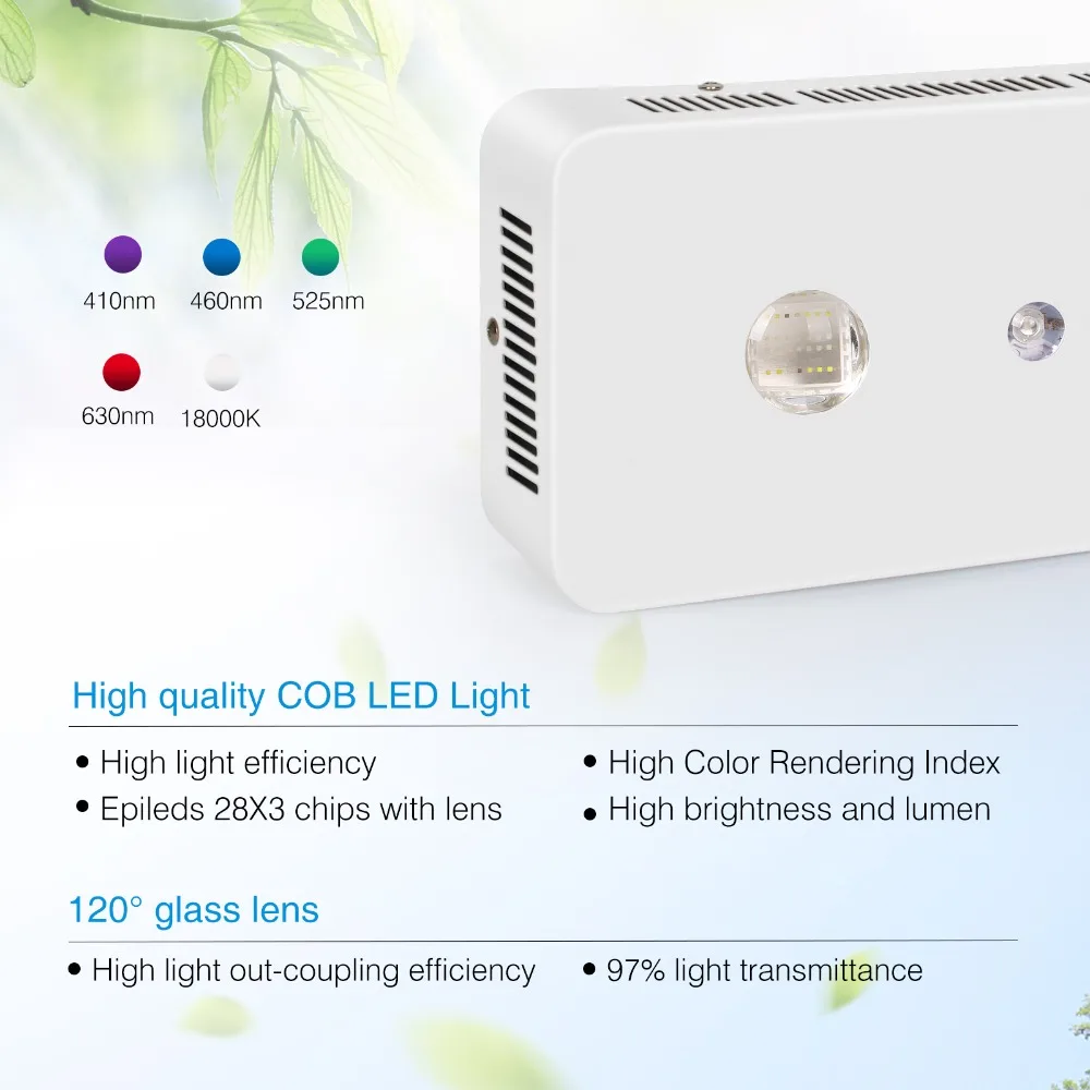 Popular Grow-Luz Led marina para acuario, Control por Bluetooth, 169W, regulable, tres canales-2