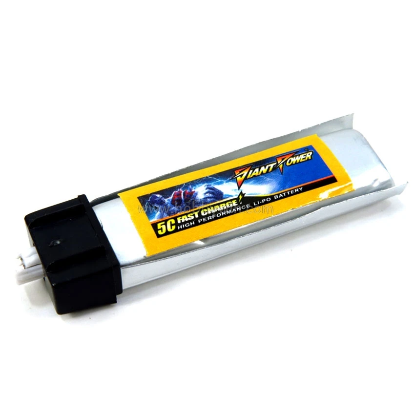 3 7 V 1S 220 мА/ч 50C высокой скорости LiPO Батарея для лезвия индуктивности с видом от