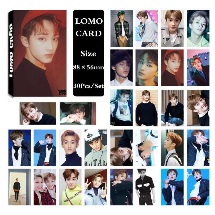 8 KPOP NCT 127 NCT U NCT альбом мечты Фотокарта плакат ломо карты самодельные бумажные фотокарты Поклонники Подарочная коллекция - Цвет: 8