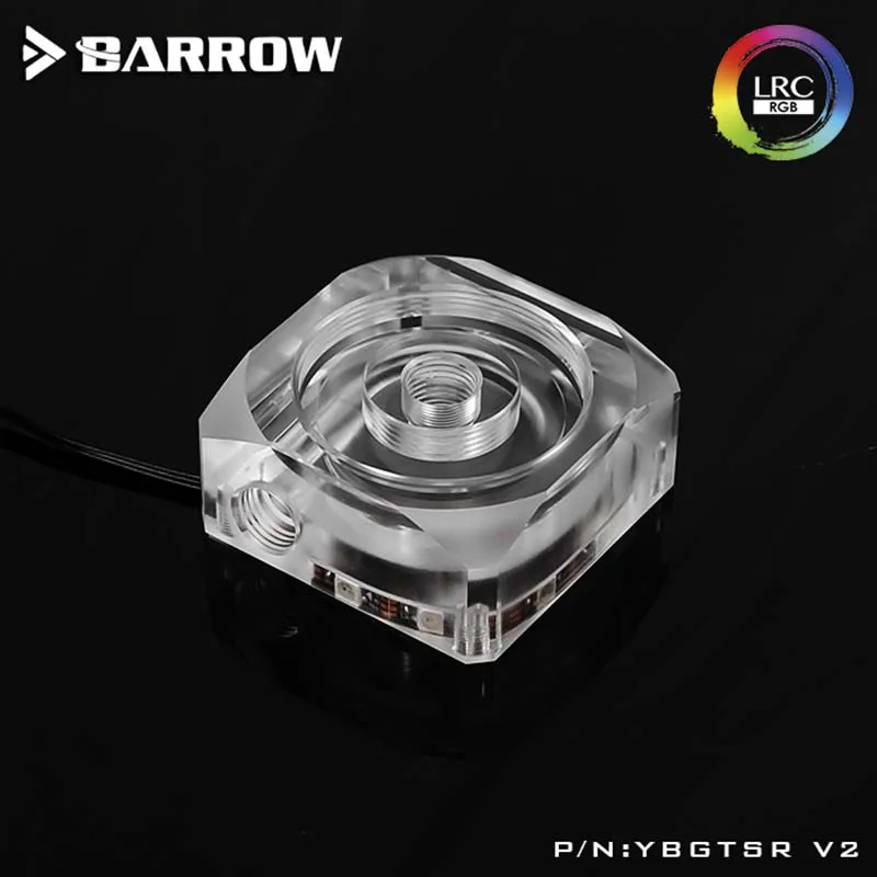 Модифицированный комплект крышки насоса водяного охлаждения Barrow PC для расширяемой коробки постоянного тока, акриловая крышка насоса 5 В, для охладителя воды, здания YBGTSR V2 (art.: 3920cade4ce09) - 3920cade4ce09