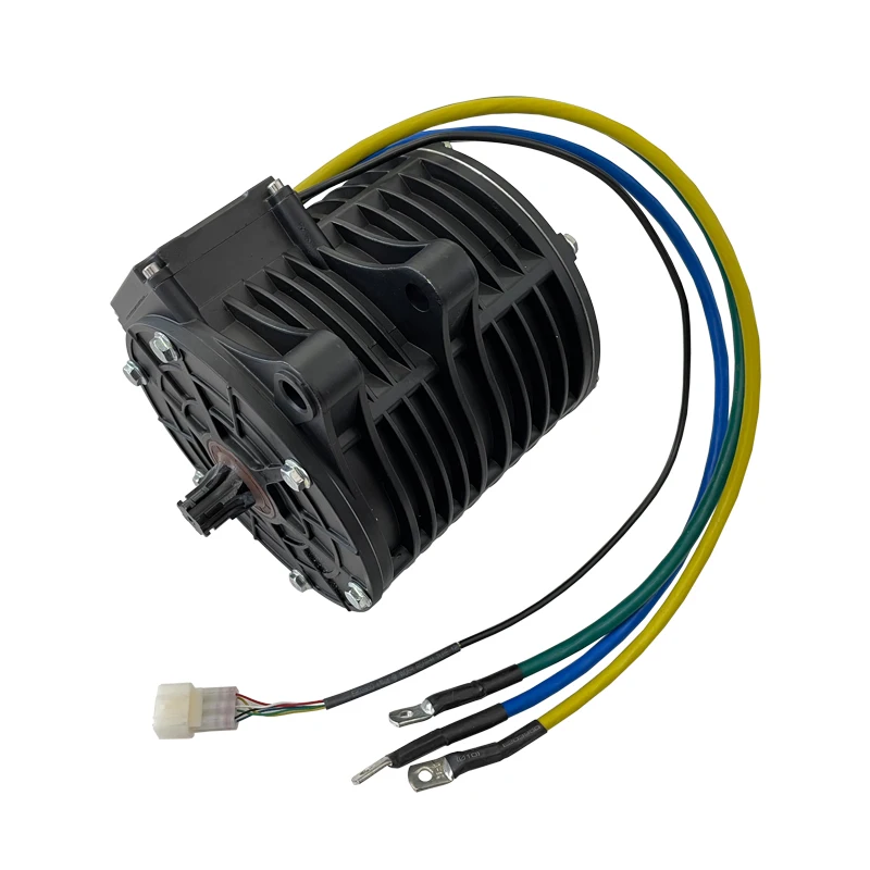 QS138-B 70H 3000W Средний шлейф PMSM двигатель с Votol EM-150s контроллер DKD спидометр для