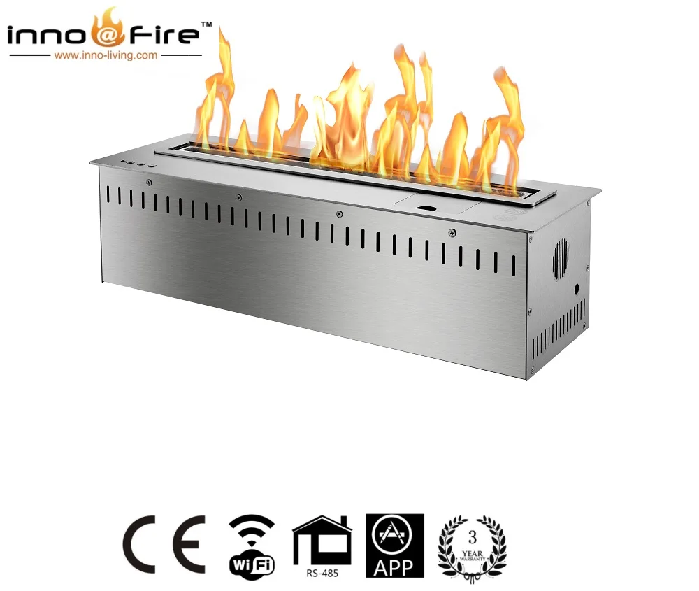 Inno-Fire 18 дюймов настенные электрические камины био горелка цена | Строительство и