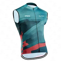 2021 new cycling jersey sleeveless mtb mens strava lightweight windof wear breathable vests ciclismo hombre bicycle wind vest