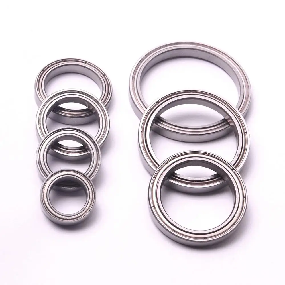 7 шт./компл. радиальные подшипники супер тонкие стеновые шарикоподшипники