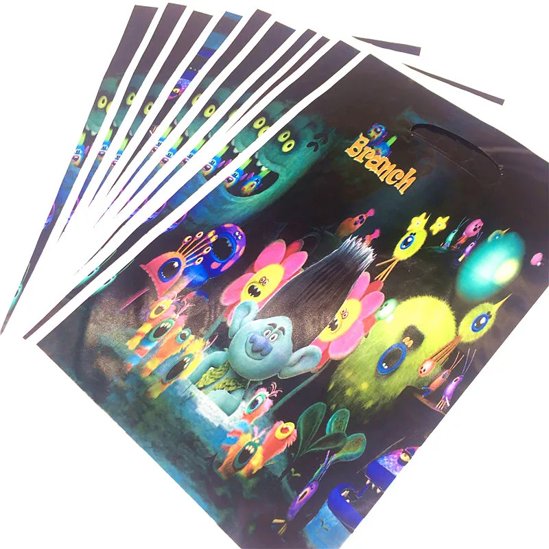 

81pcs/51pcs Trolls Theme Birthday Party Decorations Disposable Tableware Sets Plate Cup Kids Birthday Event Party Baby Shower