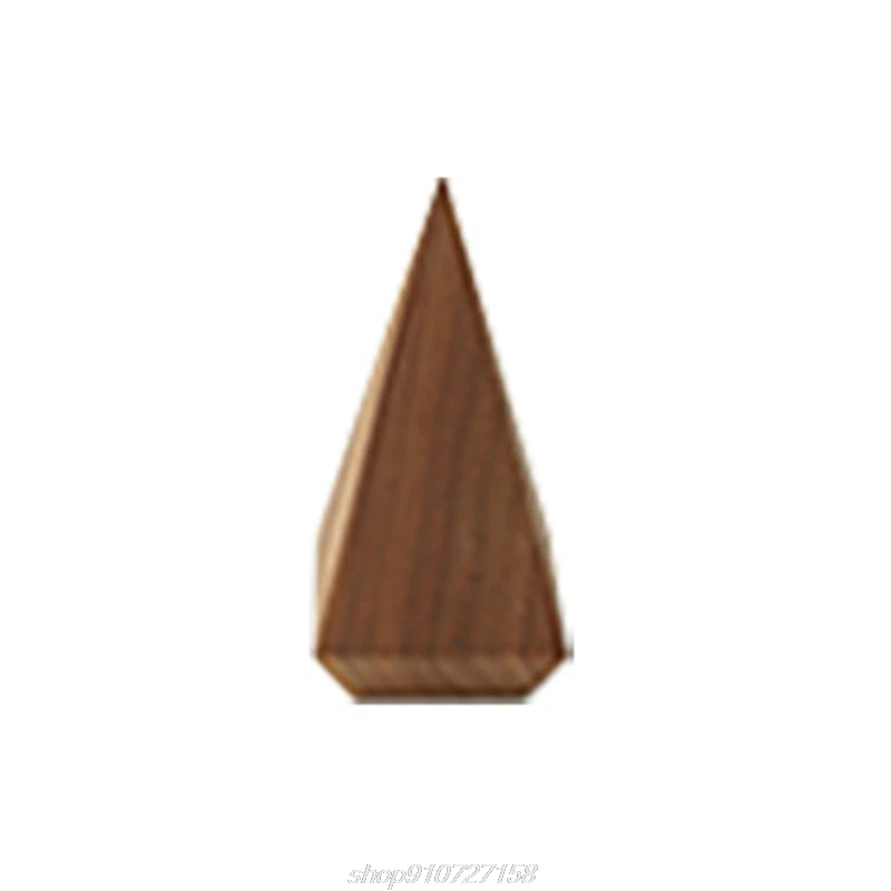 

Natural Wood Cone Rings Holder Finger Ring Storage Rack Jewelry Display Stand Organizer J04 21 Dropshipping
