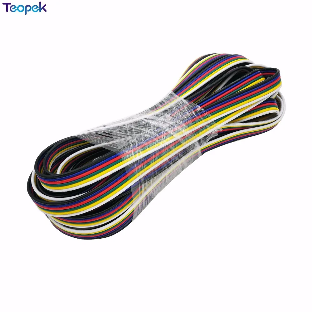 2pin 3pin 4pin 5pin 6pin удлинитель электрические провода с разъемом 22AWG светодиодный разъем для 5050 3528 WS2812 RGB/RGBW RGB CCT Светодиодные ленты