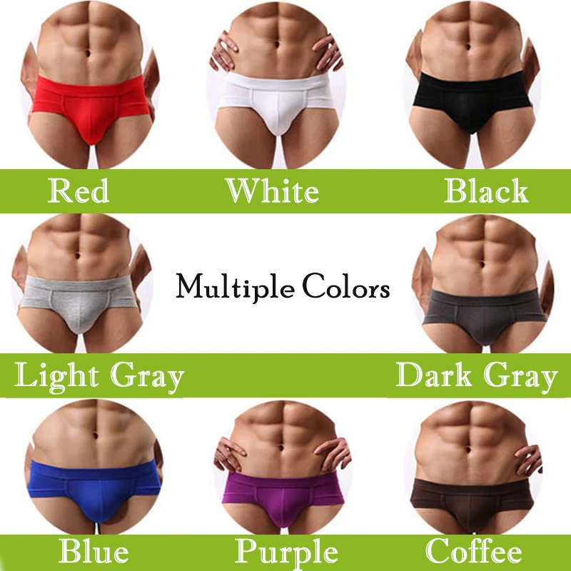 Трусы брифы мужские из модала нижнее белье с заниженной талией размеры XL XXL XXXL| |