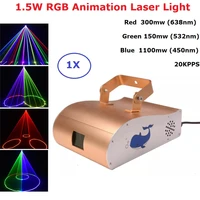 1550mw rgb laser projector professional stgae lighting effect dmx 512 controller scanner dj equipment party light music laser