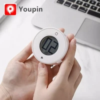 youpin jiezhi magnetic electronic timer lcd digital screen kitchen cooking reminder alarm countdown timing accurate 10s 99min