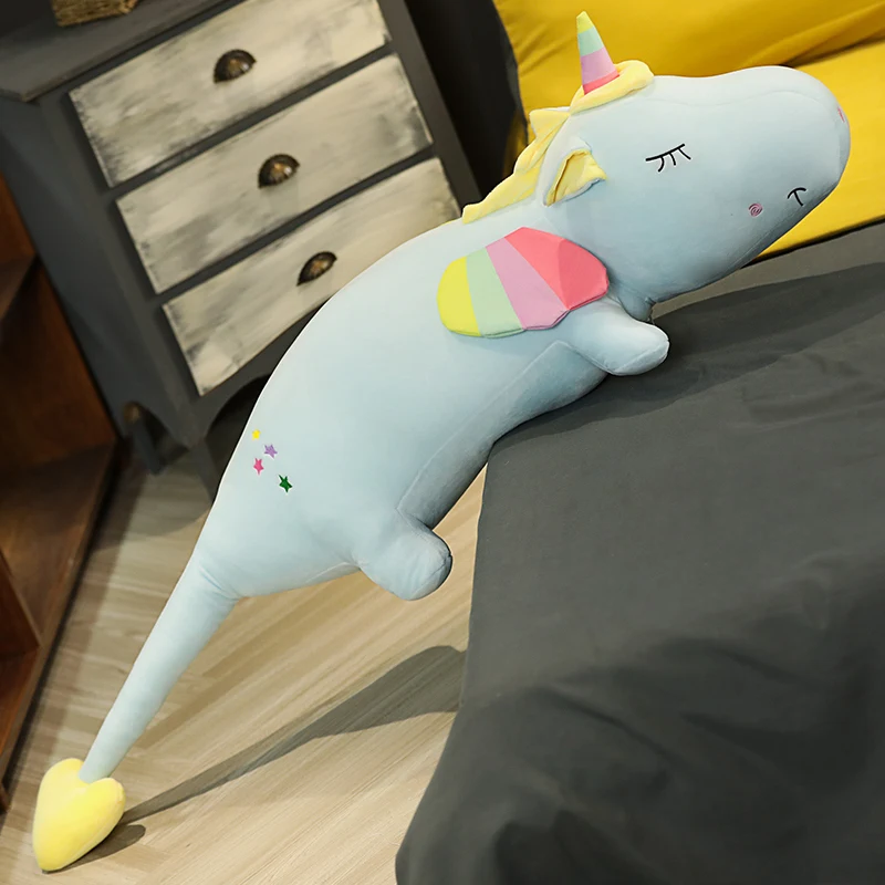 

High Quality Large Unicorn Toys Soft Stuffed Animal & Plush Toys Plush Unicorn Horse Doll Kids Doll for Children Gift Cheap Toys