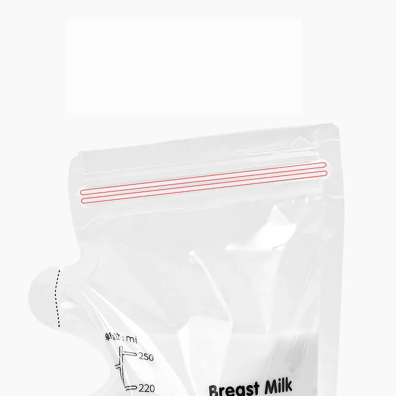 

30PCS 250ML Milk Freezer Bags Mother Milk Baby Food Storage Breast Milk Storage Bag BPA Free Baby Safe Feeding Bags