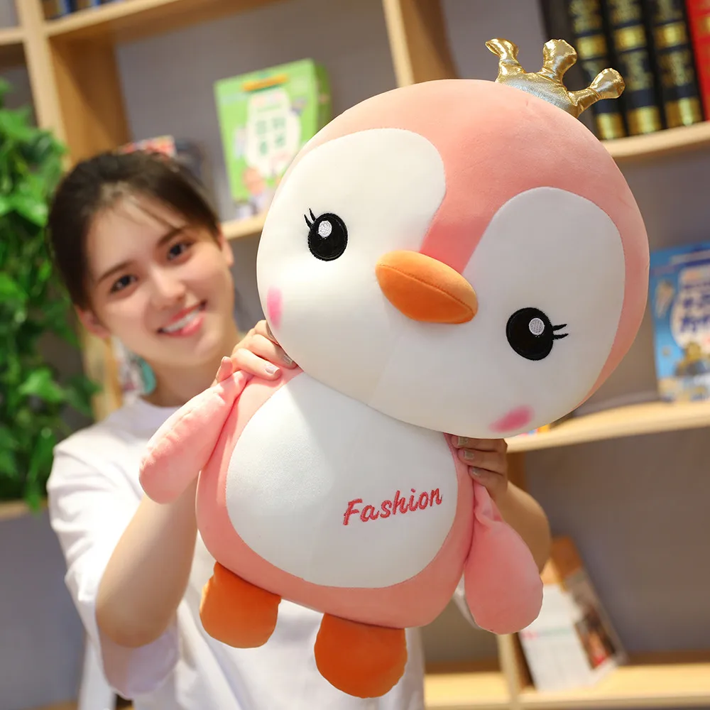 25-65 см мягкий большой Пингвин плюшевые игрушки фаршированные Мультяшные куклы