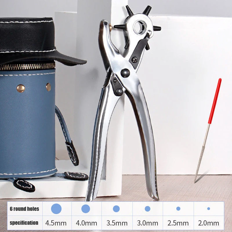 

Labor-saving belt hole punch, multi-function hole punch pliers, belt, trousers, watch strap, watch hole