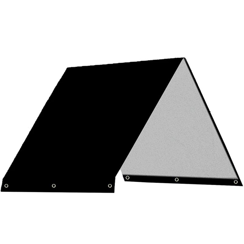 

Сменный комплект качели 52 дюйма X 89 дюйма, детская игровая площадка Навес Крыши, водонепроницаемая ловушка для улицы, защита от солнца (черны...