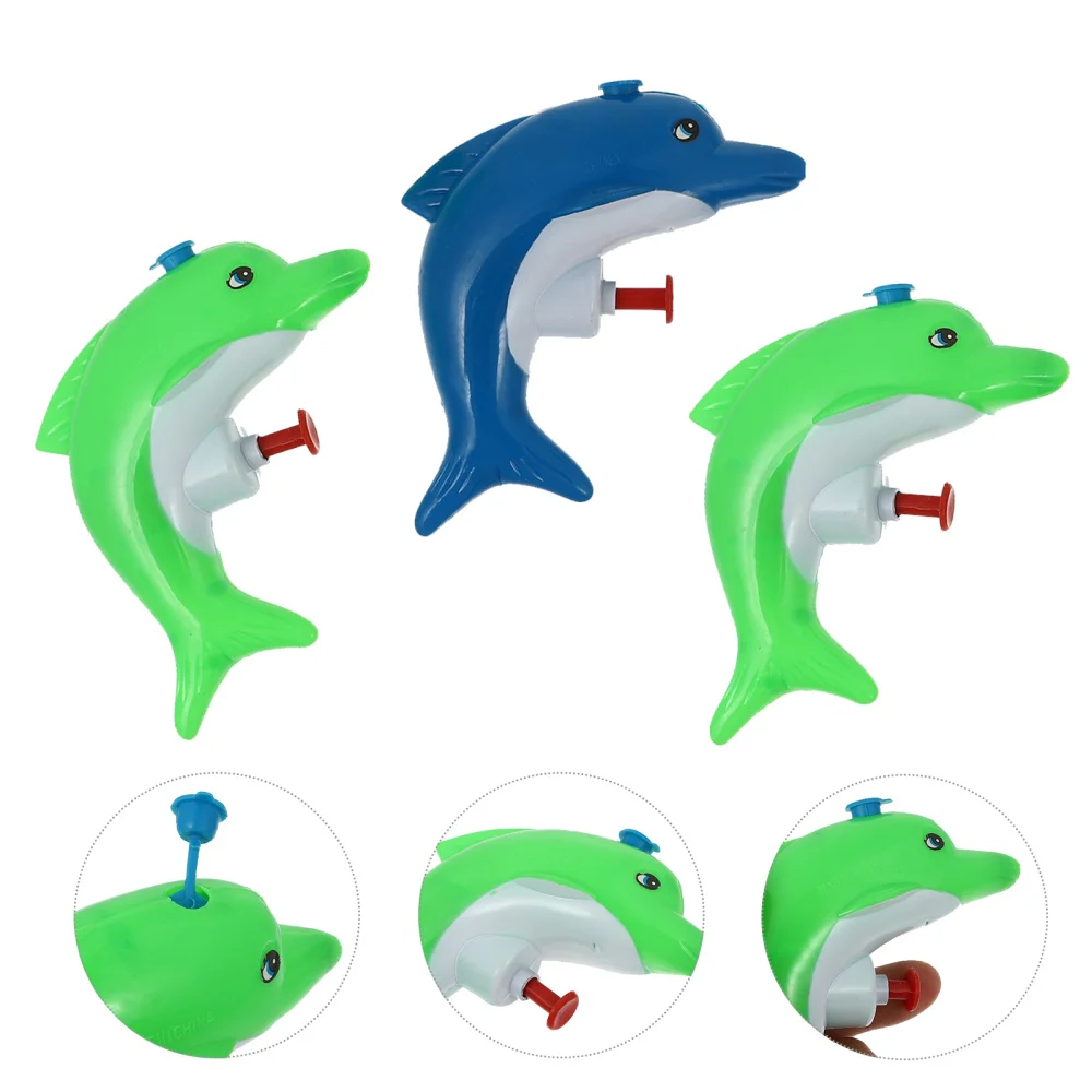 

3pcs Dolphin Water Water Animal Squirt Toys Summer Pool Toys