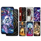 Чехол для Xiaomi POCO X3 NFC X3 M3 Pro X3 F3 GT F1, чехлы для Mi Civi 11T 10T Pro 9T 11 Note 10 Lite, чехол с героями фильмов MARVEL