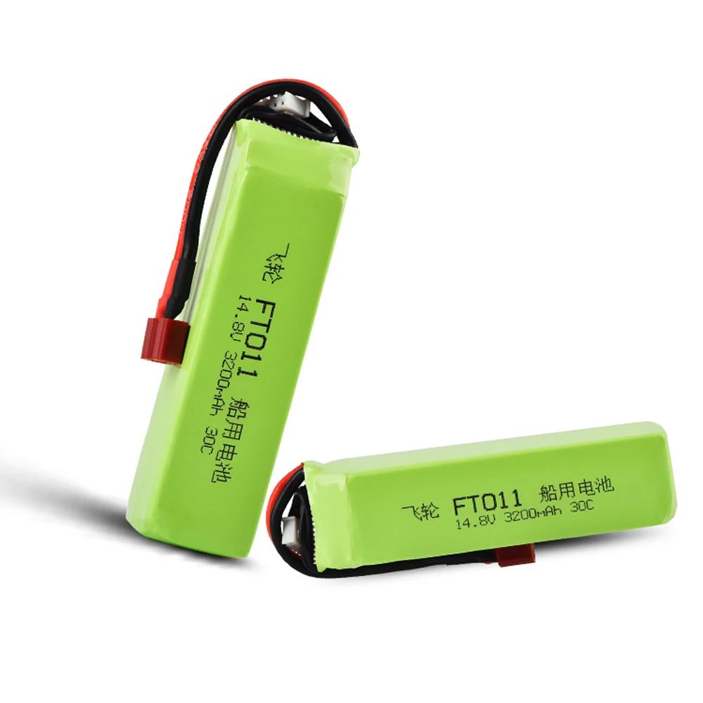 Зарядное устройство Lipo Батарея 4S 14 8 V 3200 мА/ч 30C с t-образной вилкой для FT010 FT011 803496 RC