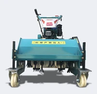hand starter 178 Air-cooled Diesel engine weeder self-propelled crushed grass return machine fruit tree field weeder machine