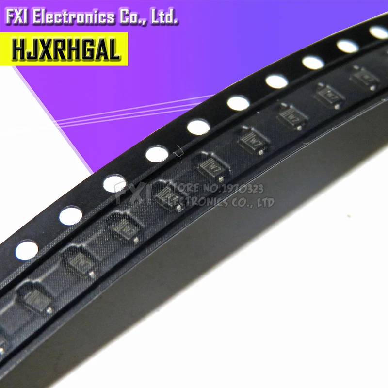100PCS SMD зенеровский диод SOD-323 0805 0,25 Вт диод поверхностного монтажа BZT52C10V 3V 3V3 7V5 6V8 5V6 5V1 4V7 12V 10V 15V 16V 18V 20V 24V