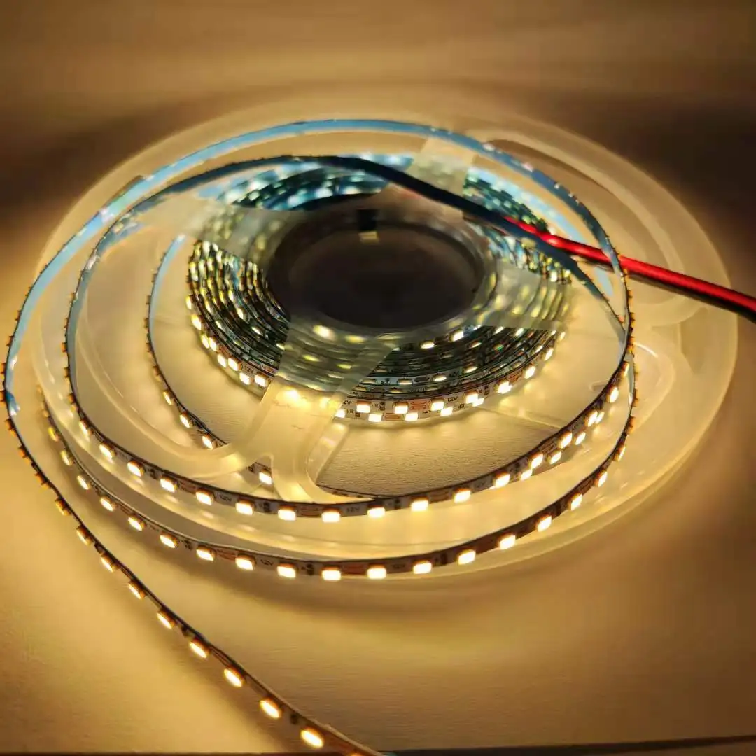 DC12V 3 мм ширина Светодиодные ленты светильник не Водонепроницаемый SMD 3020 5 м 840LED