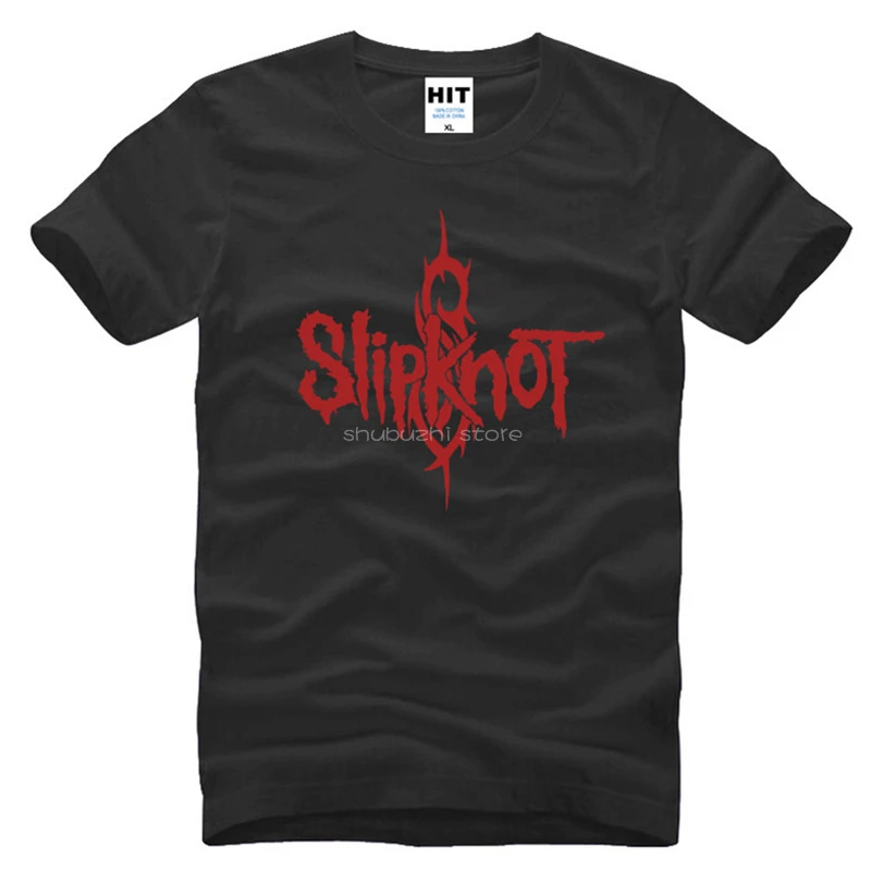 Модная крутая новая футболка с принтом Slipknot, Мужская футболка в стиле панк-рок, новая хлопковая футболка с коротким рукавом, мужские топы, футболки, sbz5094