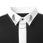 Модные Винтажные мужские Броши Крылья ангела олень волк кот животное брошь на булавке для мужчин и женщин брошь череп брошь на воротник