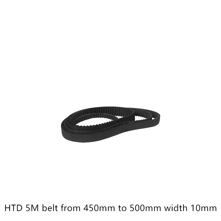 

LINK CNC Laser Engraving machine 5M Timing belt from 450mm to 500mm width 9mm 10mm HTD5M synchronous Belt 450-5M 500-5M