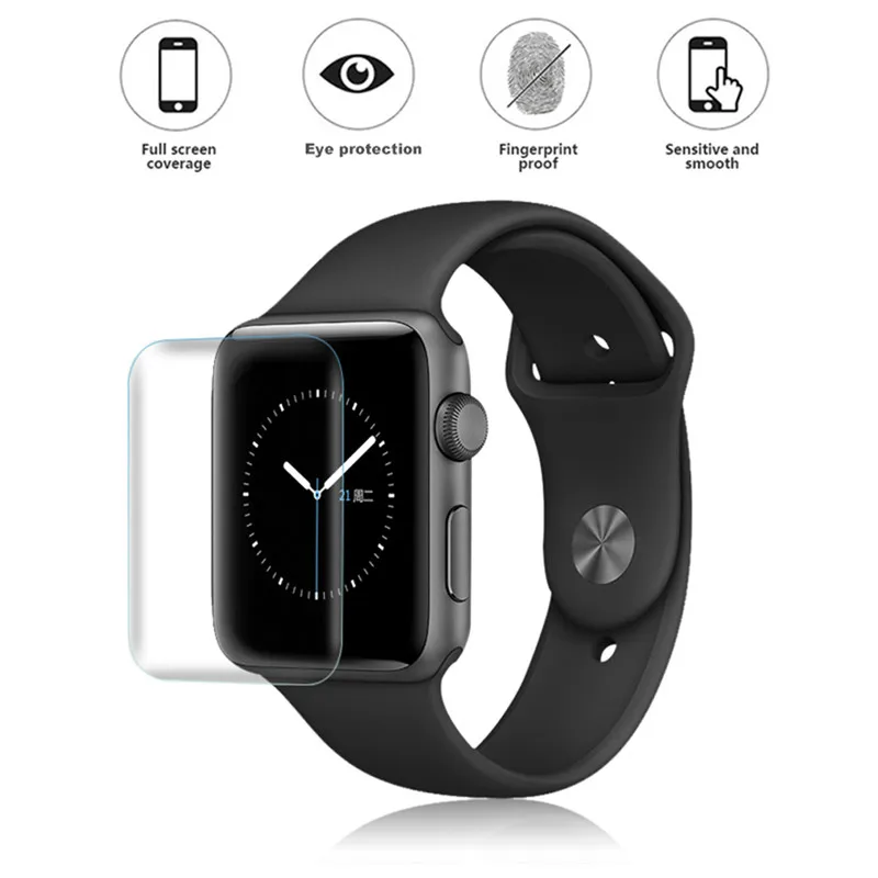 Защитная пленка для экрана Apple watch 4 40 мм 44 ультратонкая высокосенсорная